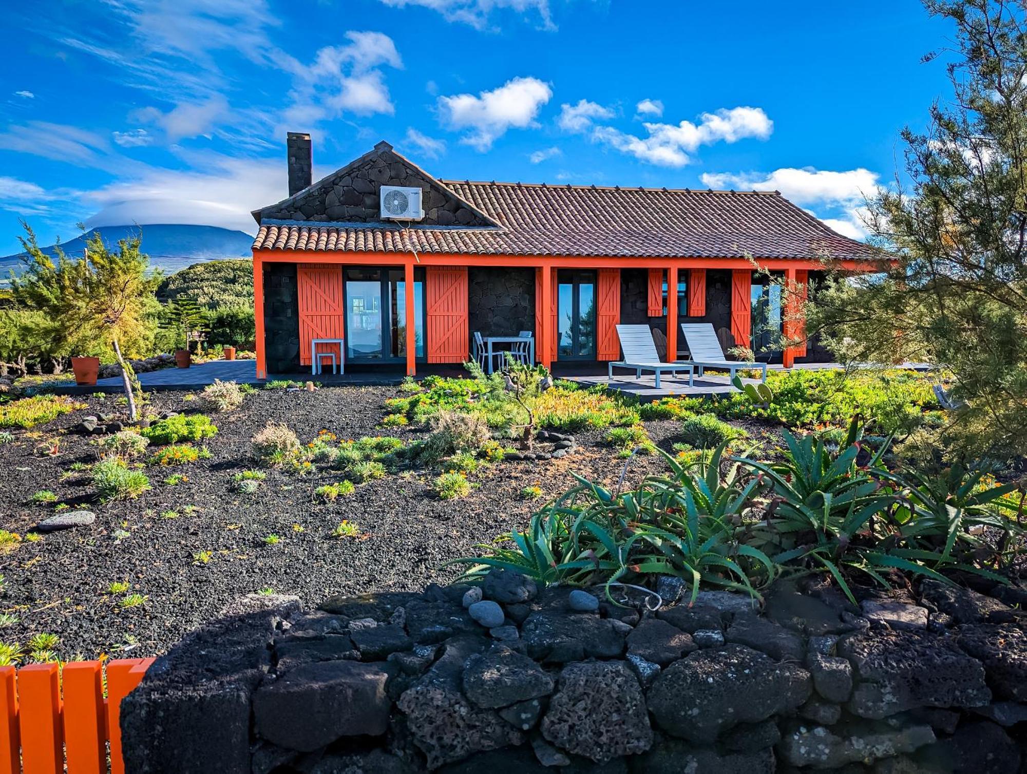 Villa Casa Baleia Laranja Ocean-Front Madalena  Exterior foto